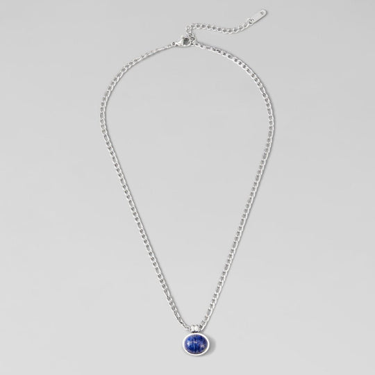 Collier en argent Liza Lapis Lazuli