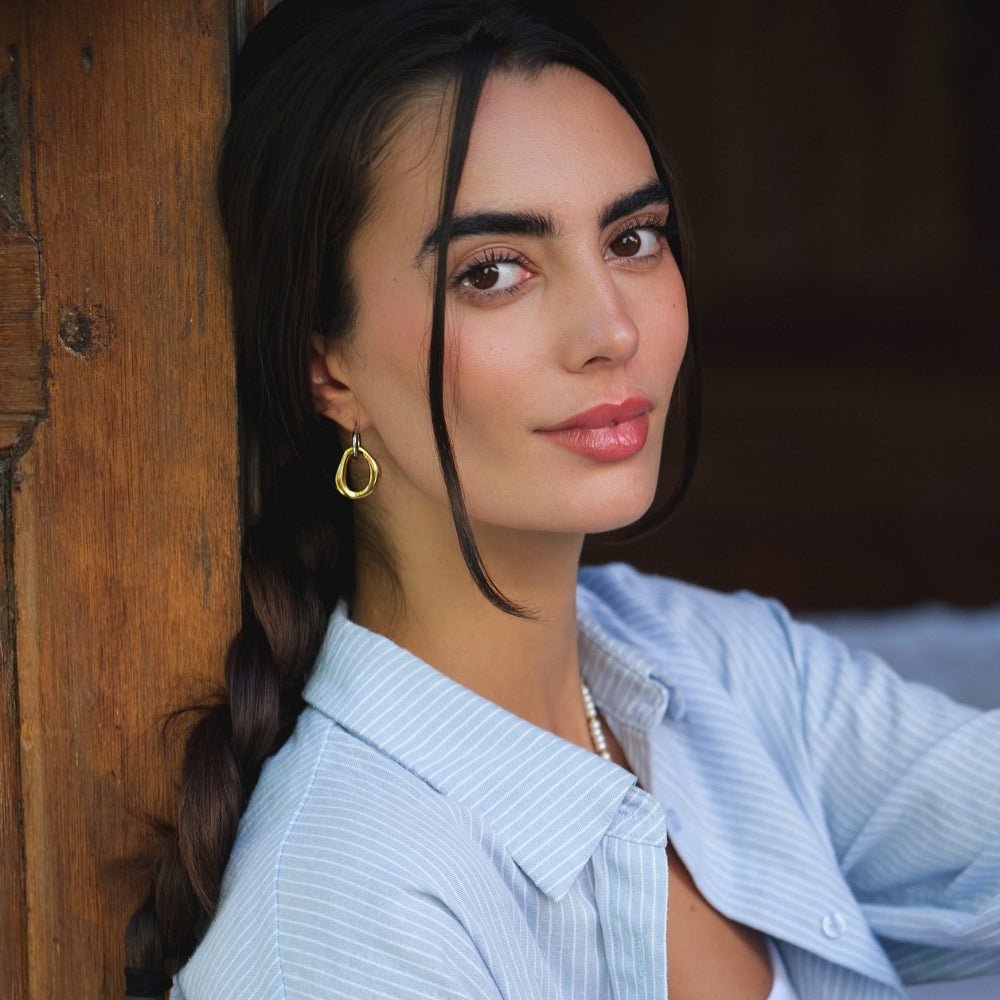 Boucles d'oreilles pendantes Lola à plusieurs niveaux