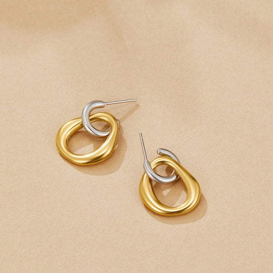 Boucles d'oreilles pendantes Lola à plusieurs niveaux