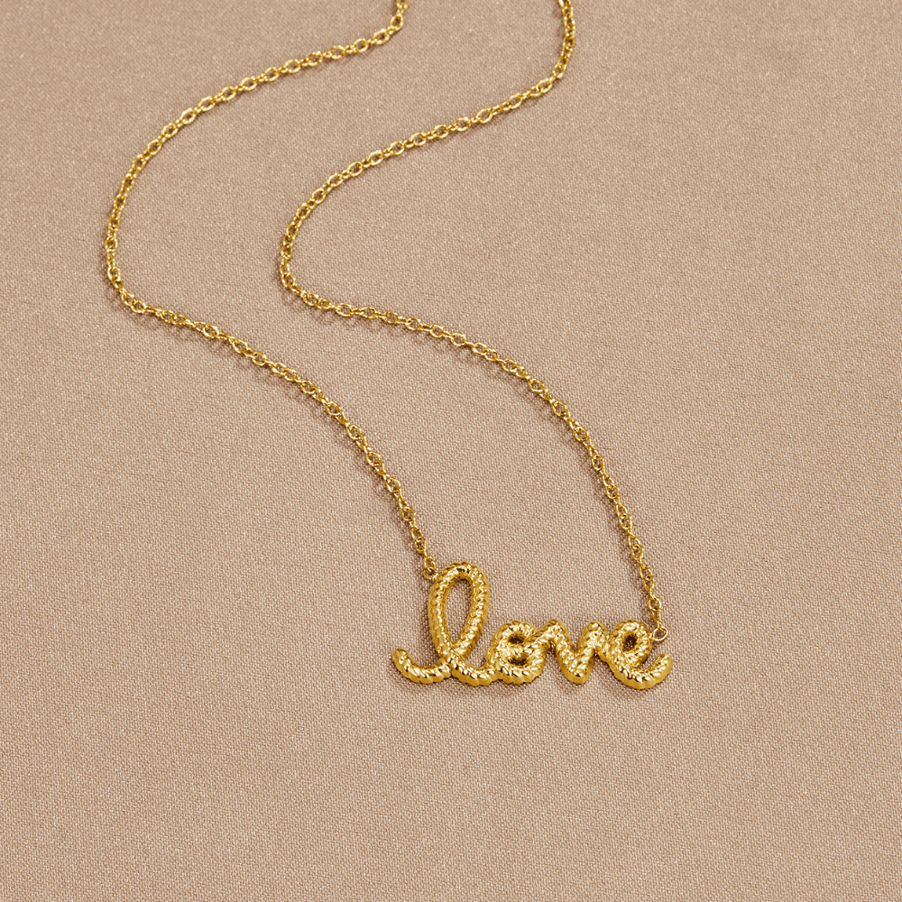 Collier Pendentif "Amour"
