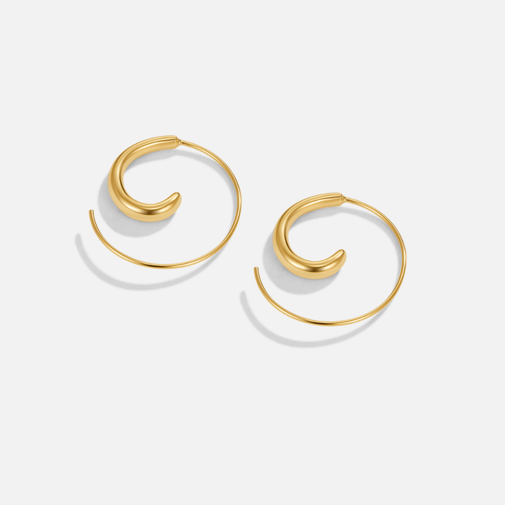 Boucles d'oreilles créoles Luca