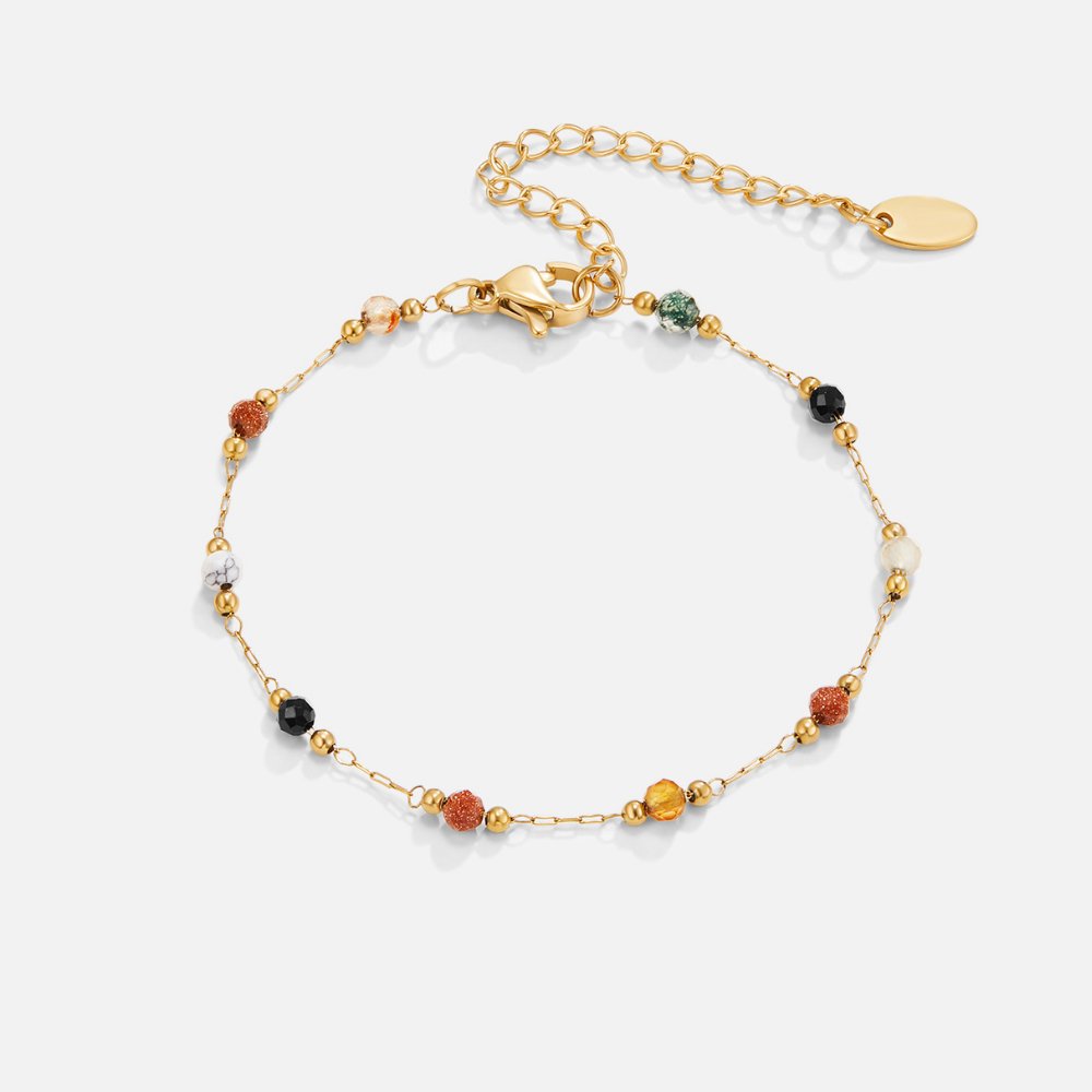 Bracelet en pierres à perles Lulu