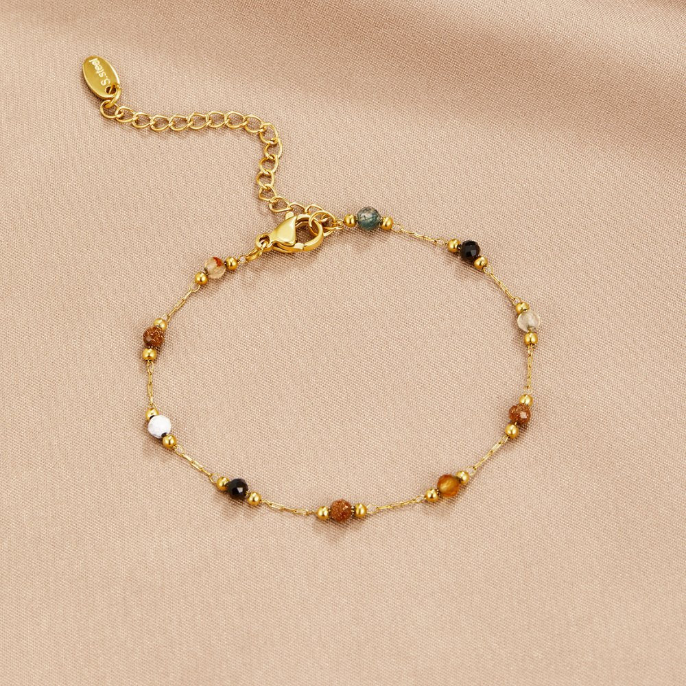 Bracelet en pierres à perles Lulu
