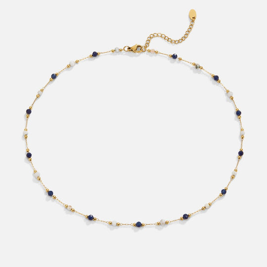 Collier en pierre perlé Lulu Midnight