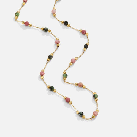 Collier de Perles en Pierres Naturelles Lulu Spring