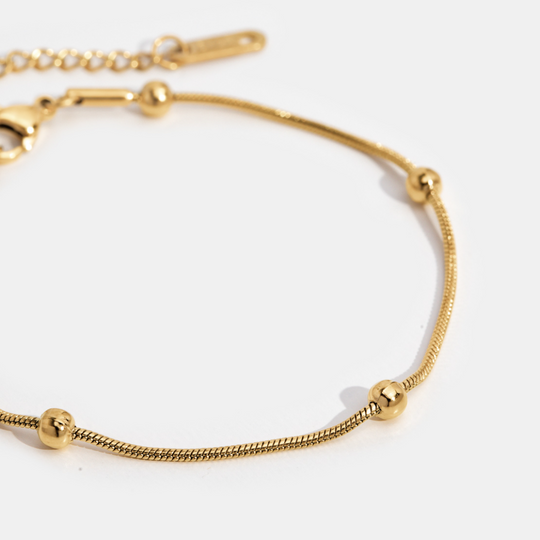 Bracelet Perles Luna en Or