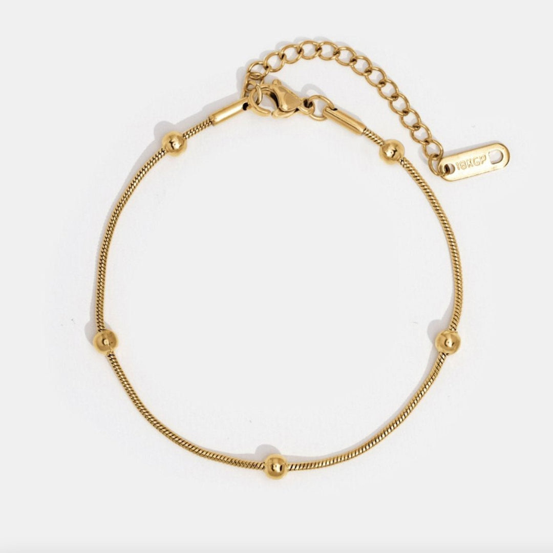 Bracelet Perles Luna en Or