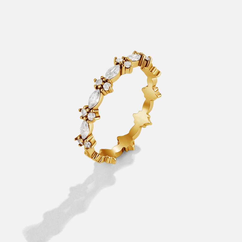 Bague en Or Cristal de Luxe
