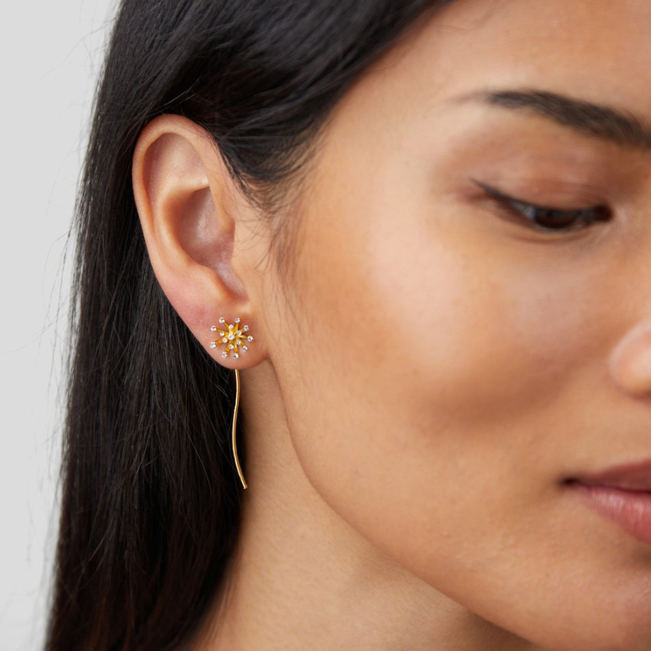 Boucles d'oreilles Dandelion 18K Or