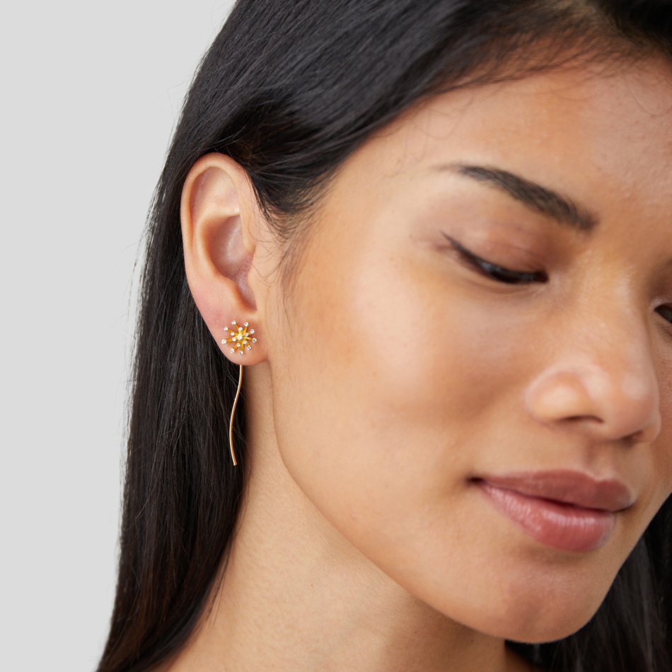 Boucles d'oreilles Dandelion 18K Or