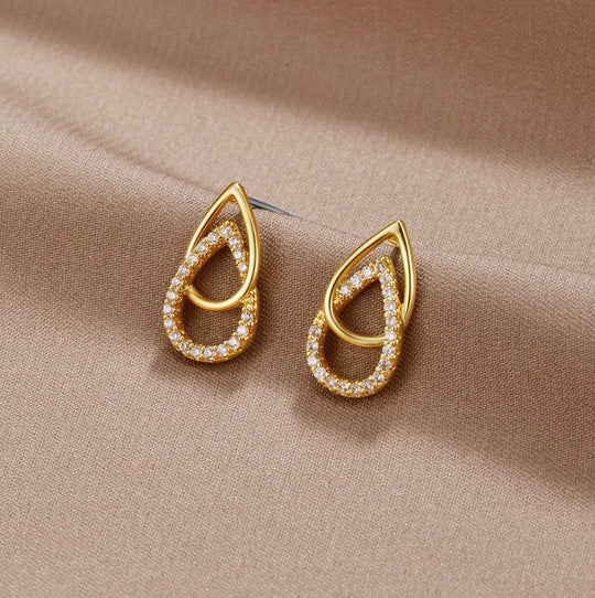 Boucles d'oreilles en forme de goutte Mara