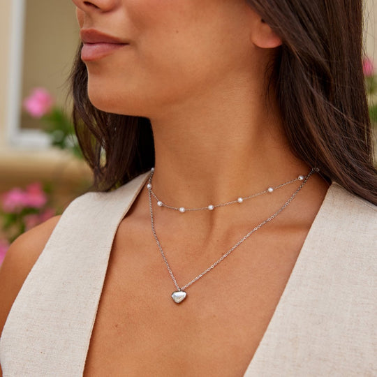 Collier en Argent Marina Love