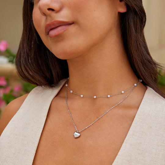 Collier en Argent Marina Love