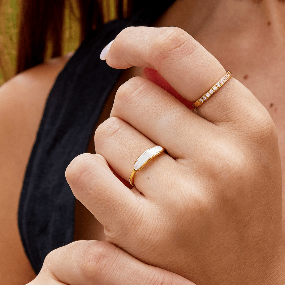 Bague Maya Perle Blanche