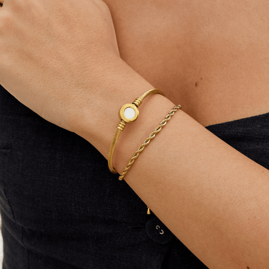 Bracelet Rotatif Melinda en Or