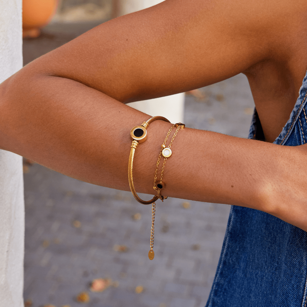 Bracelet Rotatif Melinda en Or