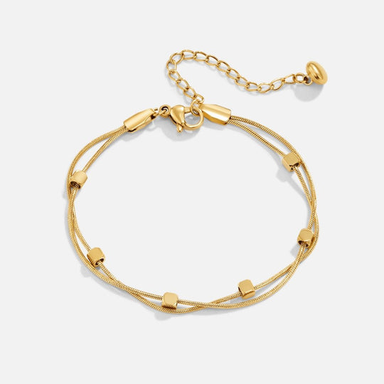 Bracelet Cubique Superposé Mia