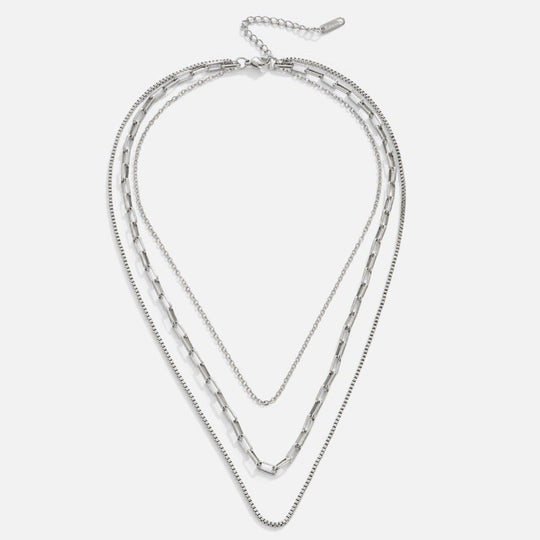 Collier à Chaînes Superposées Miela