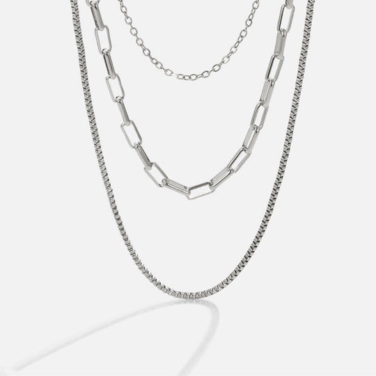 Collier à Chaînes Superposées Miela