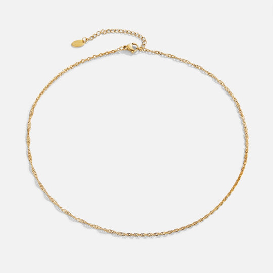 Collier en Chaîne Or Mila Twist