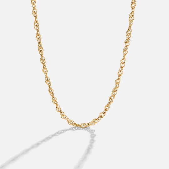 Collier en Chaîne Or Mila Twist