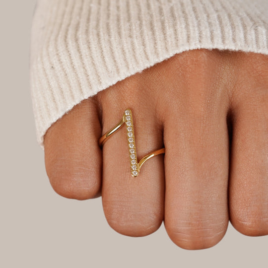 Bague en Or Tordue Mila