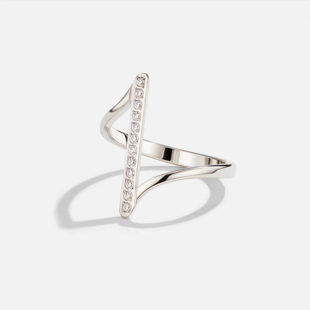 Bague Twisted Mila en Argent