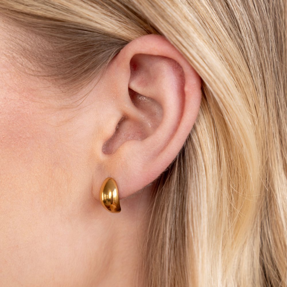 Boucles d'oreilles Mini Courbes