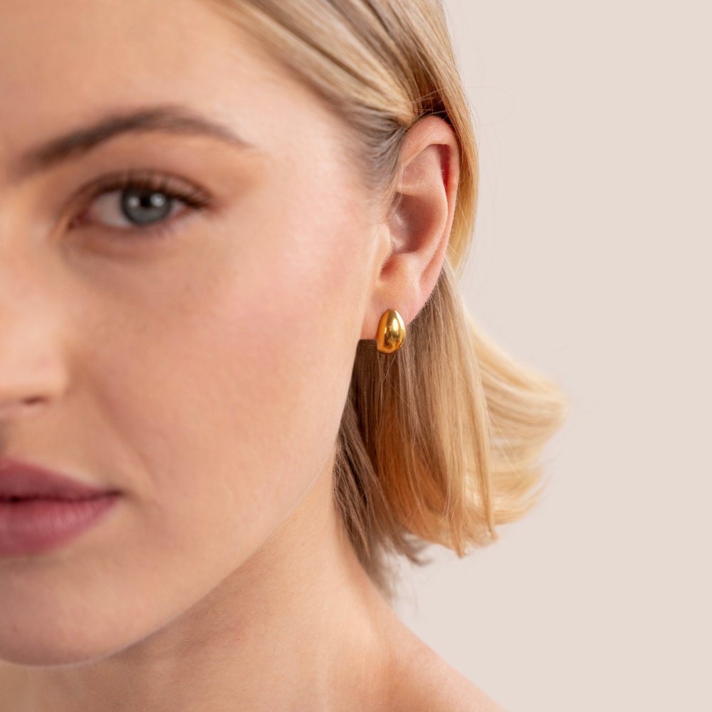 Boucles d'oreilles Mini Courbes