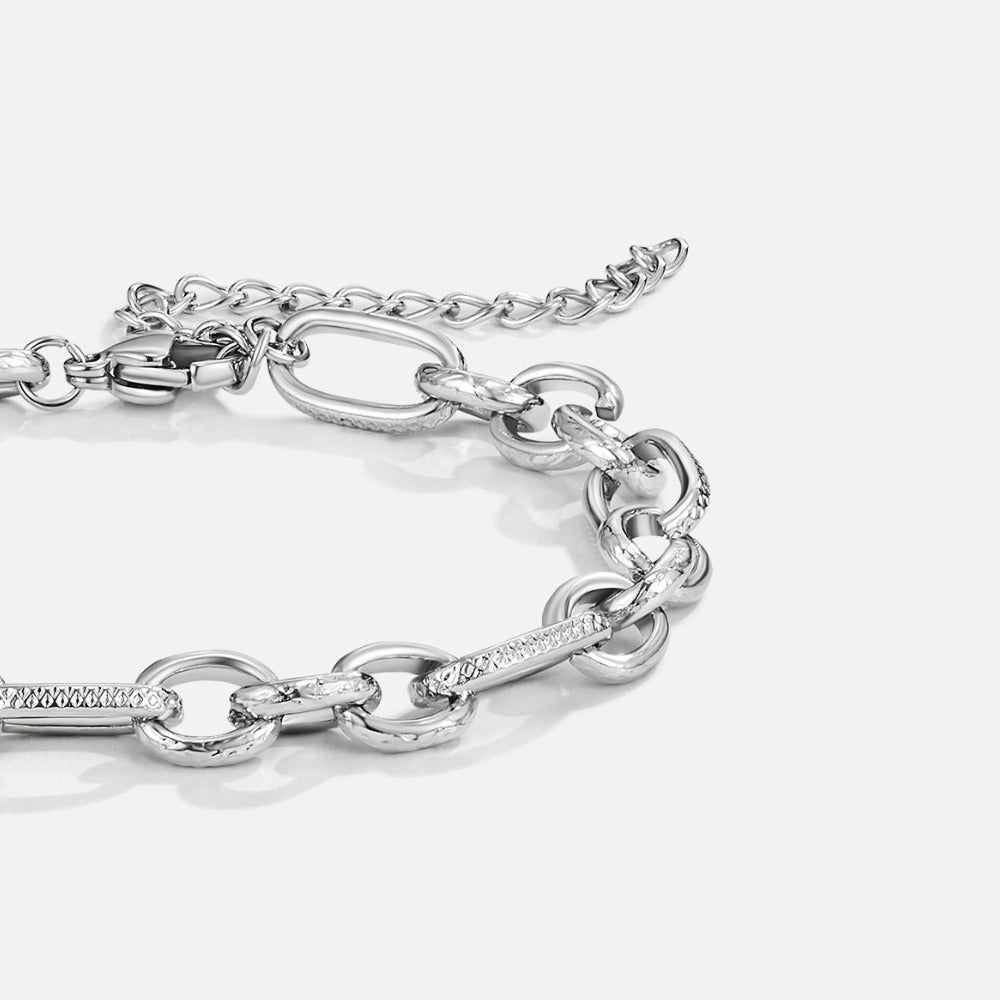 Bracelet Argent Chunky Miriam