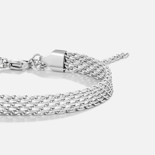 Bracelet Argent Chaîne Maille Molly