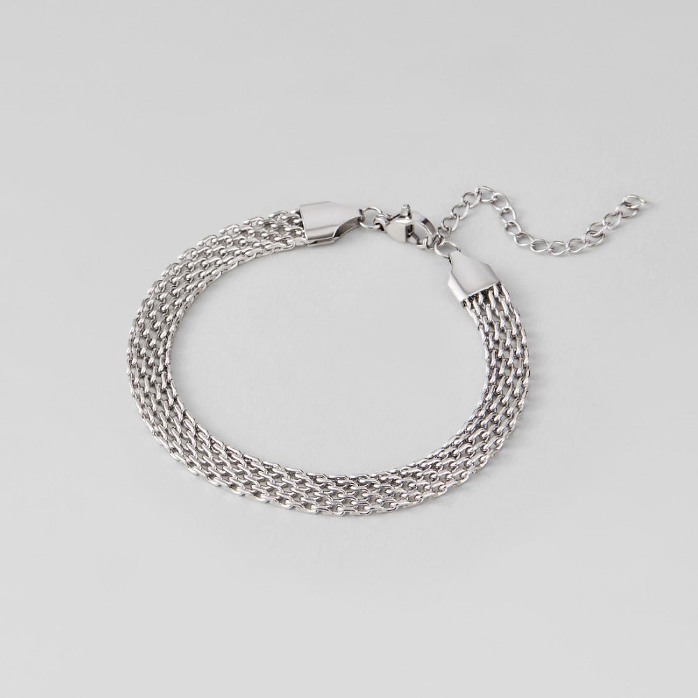 Bracelet Argent Chaîne Maille Molly