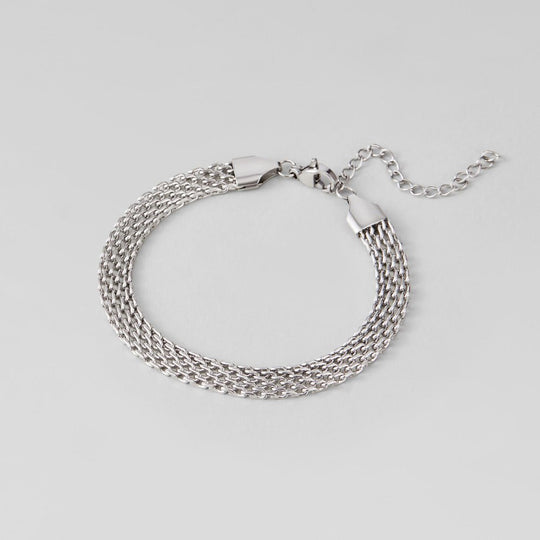 Bracelet Argent Chaîne Maille Molly