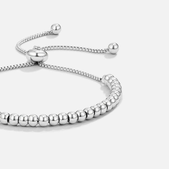 Bracelet en argent perlé Niloya