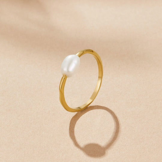 Bague en Perle d'Eau Douce Nura