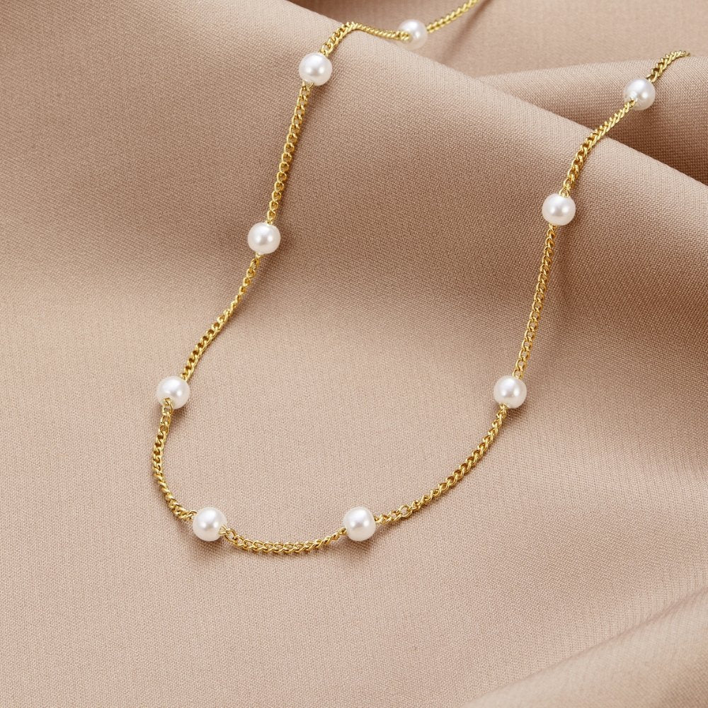 Collier en perles Nura en or 18K