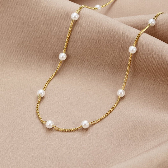 Collier en perles Nura en or 18K