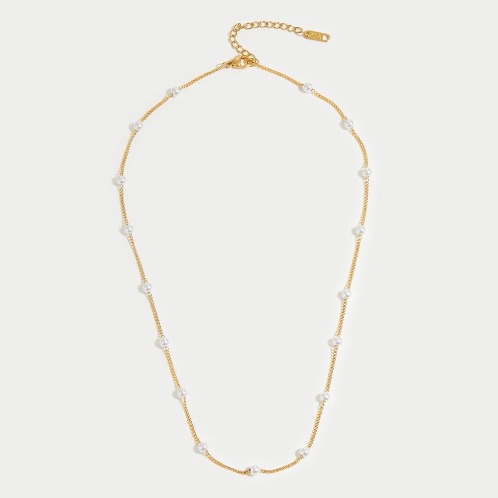 Collier en perles Nura en or 18K