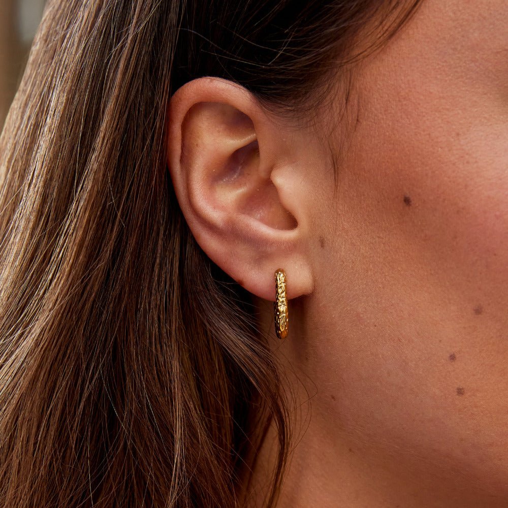 Boucles d'oreilles créoles Olivia