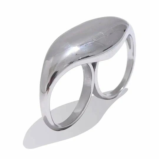 Bague Double en Or Intemporelle