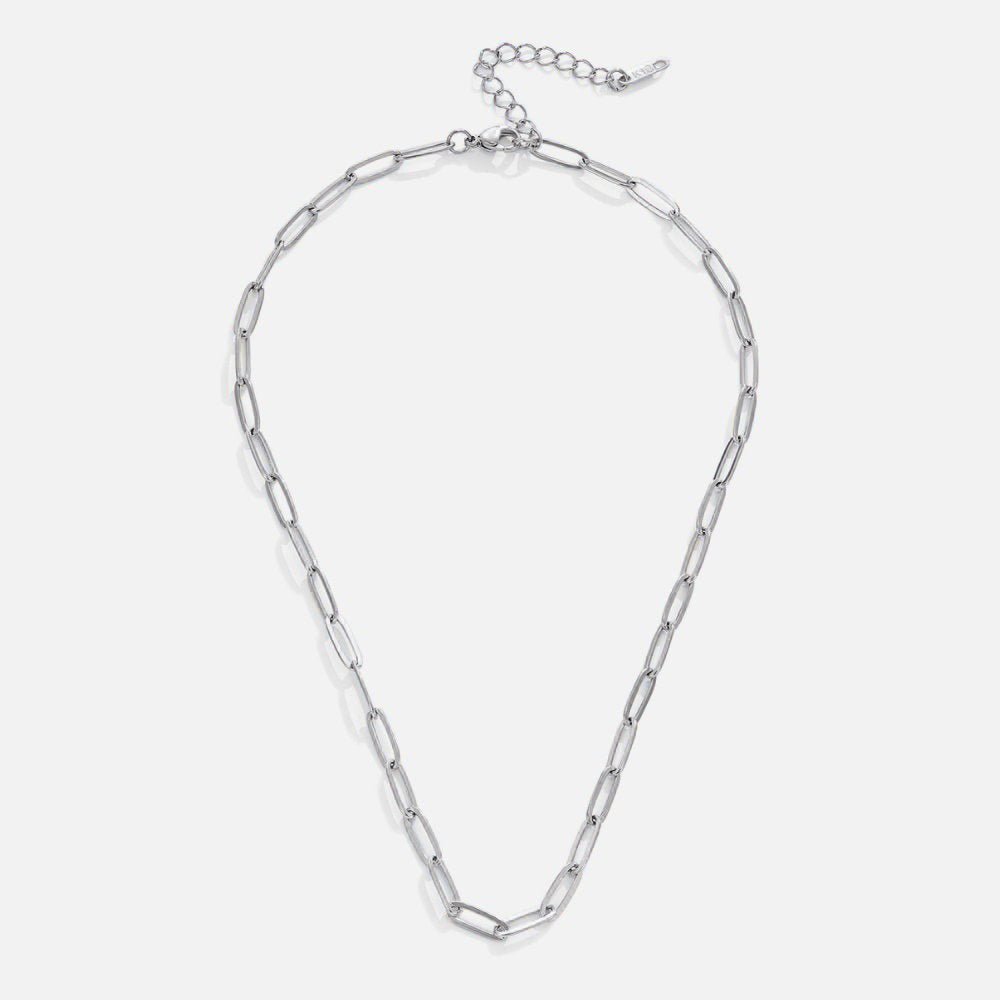 Collier en argent trombone