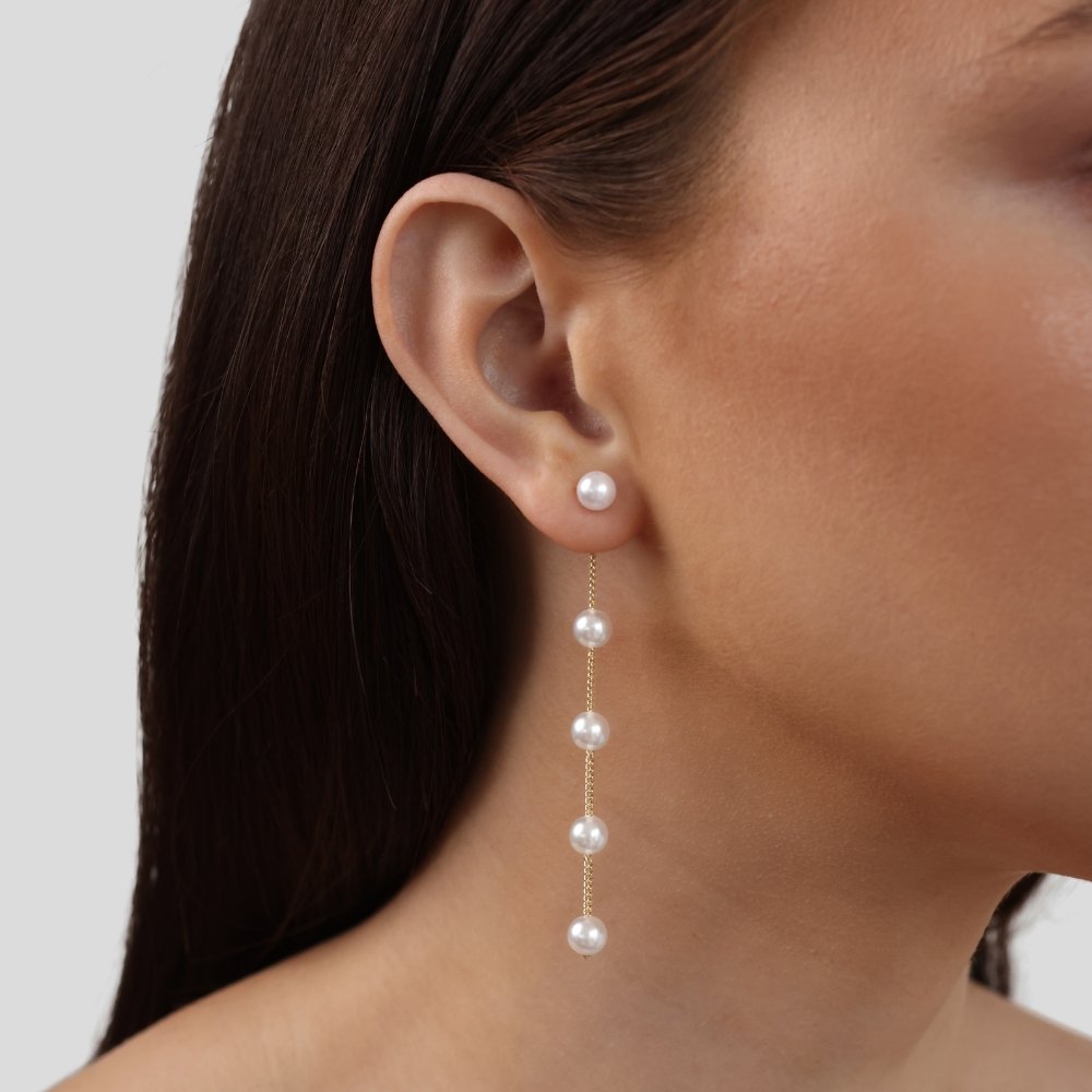 Boucles d'oreilles en perles