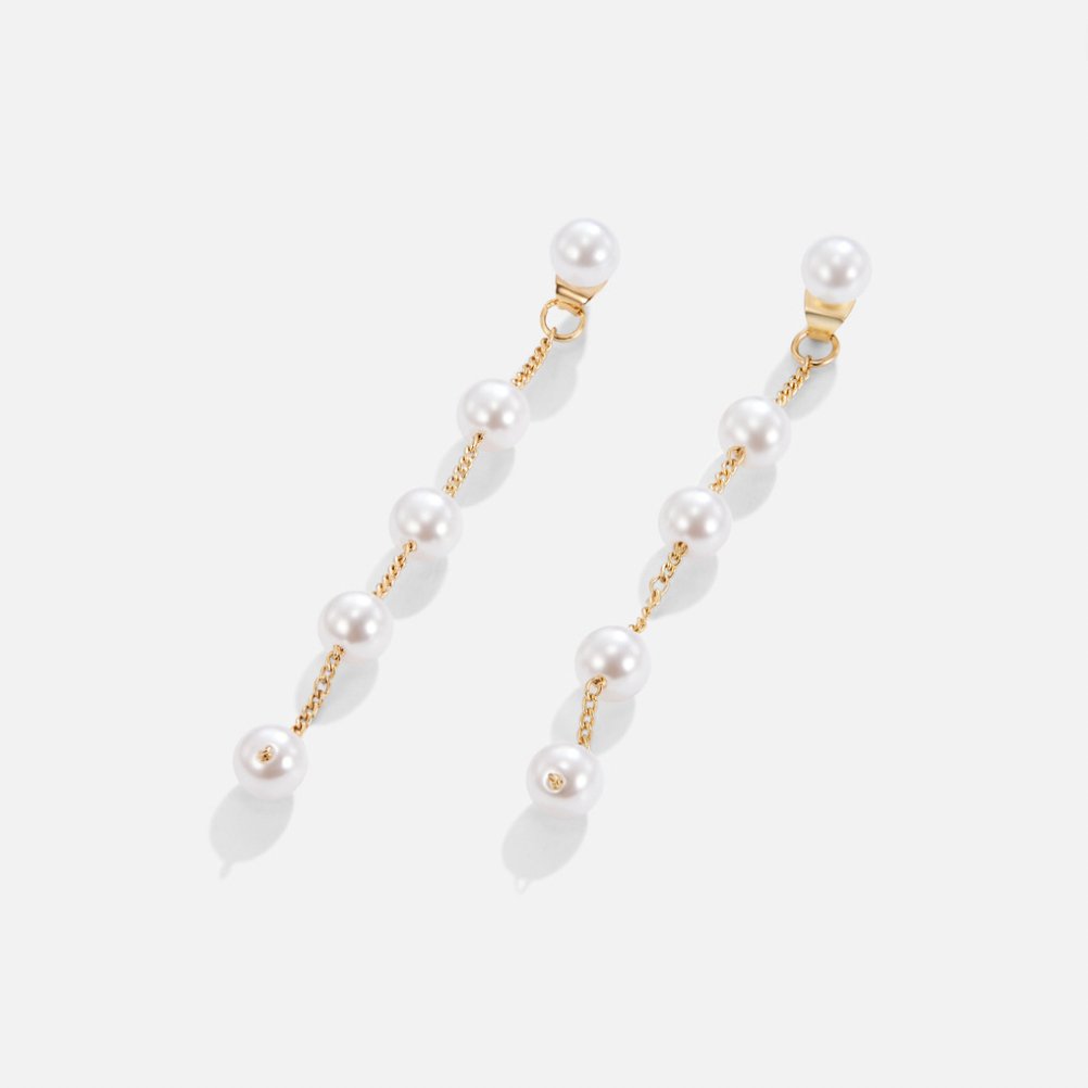 Boucles d'oreilles en perles