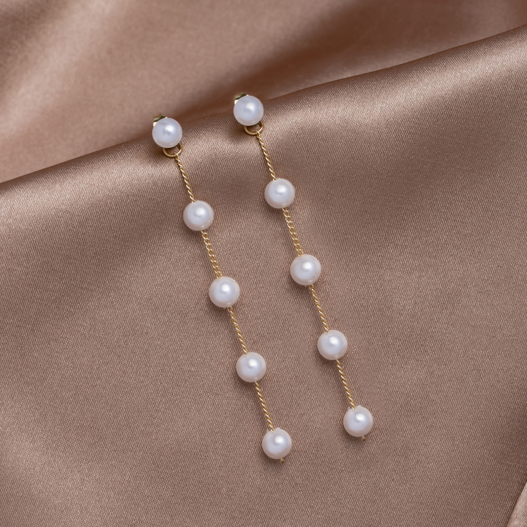 Boucles d'oreilles en perles