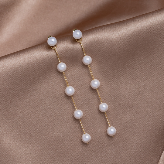 Boucles d'oreilles en perles