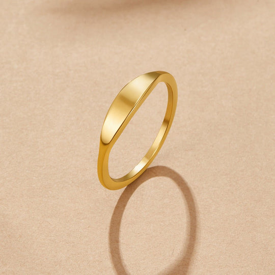 Bague Sceau en Or Pipa