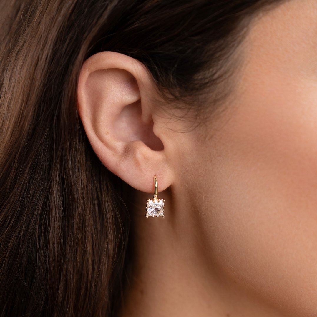 Boucles d'oreilles en cristal Piper