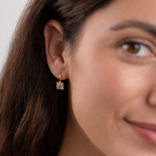 Boucles d'oreilles en cristal Piper