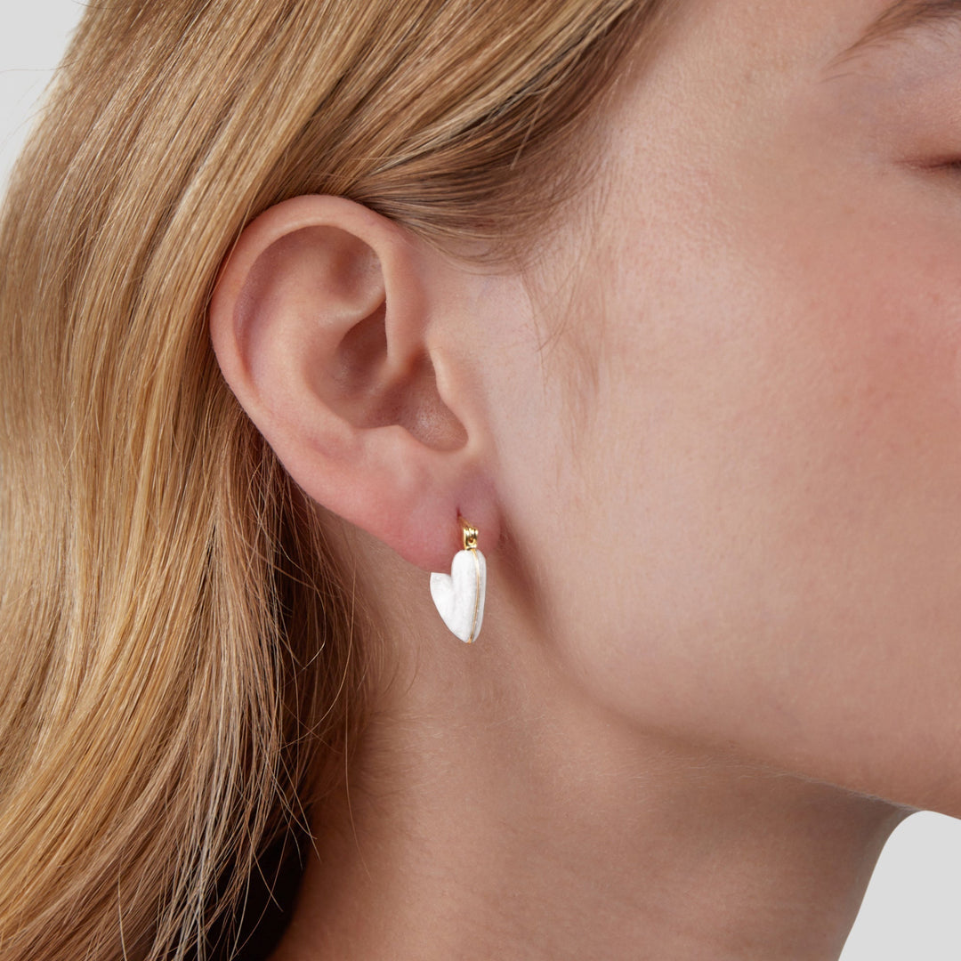 Boucles d'oreilles Cœur ‘Amour Pur’