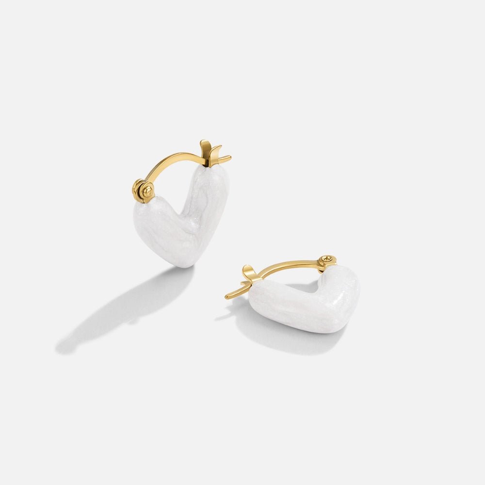 Boucles d'oreilles Cœur ‘Amour Pur’